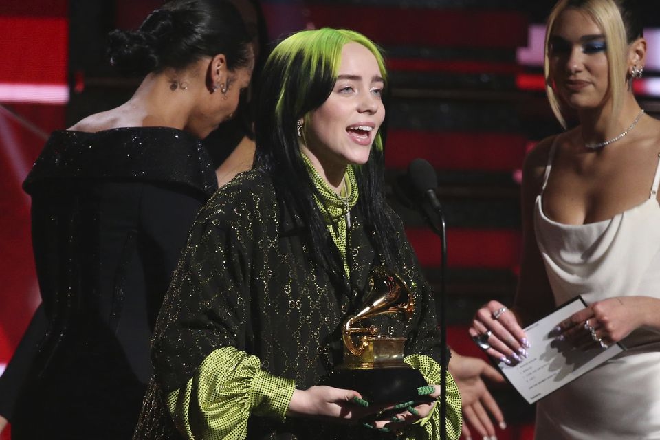 Grammy Awards 2020: Billie Eilish sweeps top four awards as deaths