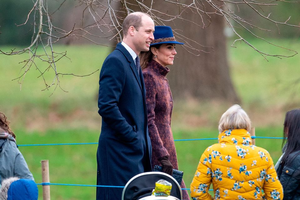 Kate Middleton makes first appearance of the New Year in country