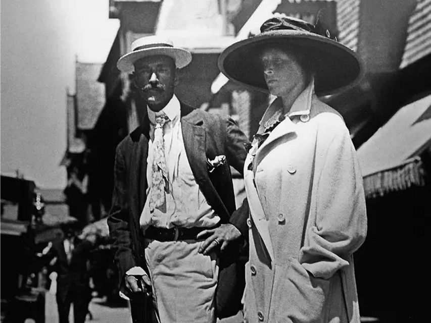 John Jacob Astor IV and his wife Madeline