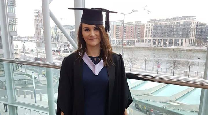 Lisa Kelly (36) from Dublin has spent over five years upgrading her training as a nurse.