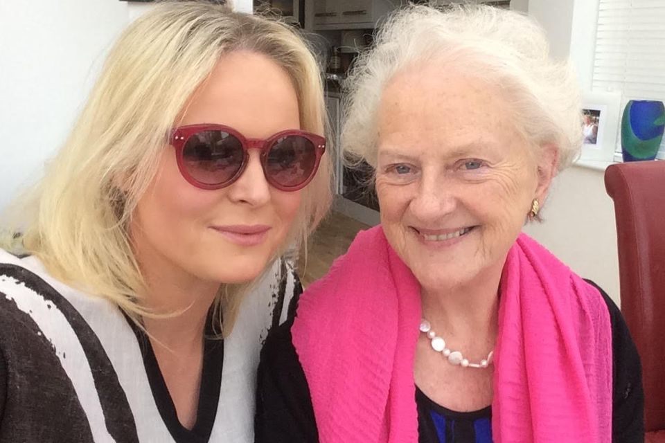 Amanda Brunker and her mother-in-law Moira McLoughlin