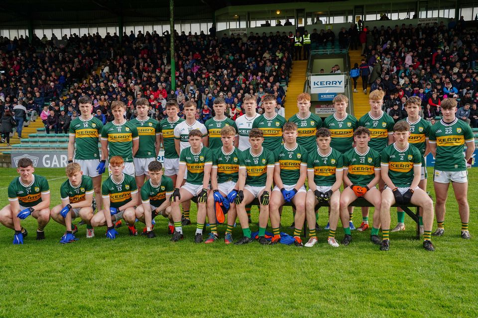 The Kerry squad that played Cork in last week's Munster Minor Football Championship quarter-final. Photo by Mark O’Sullivan