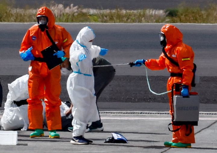 Irish citizens on hantavirus-hit cruise flown home by Air Corps