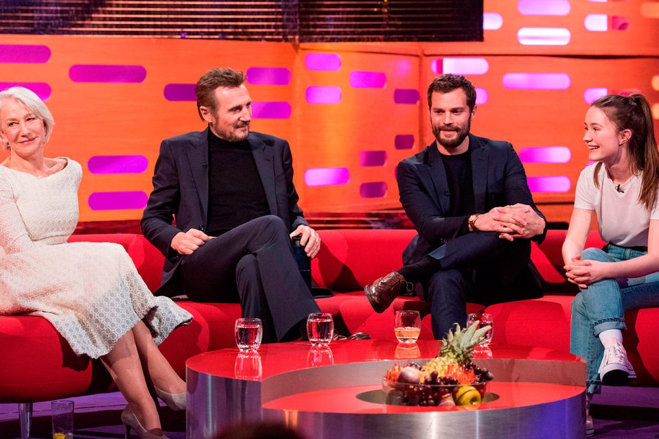 Jamie Dornan reveals NSFW wig mishap as a late developing teen on