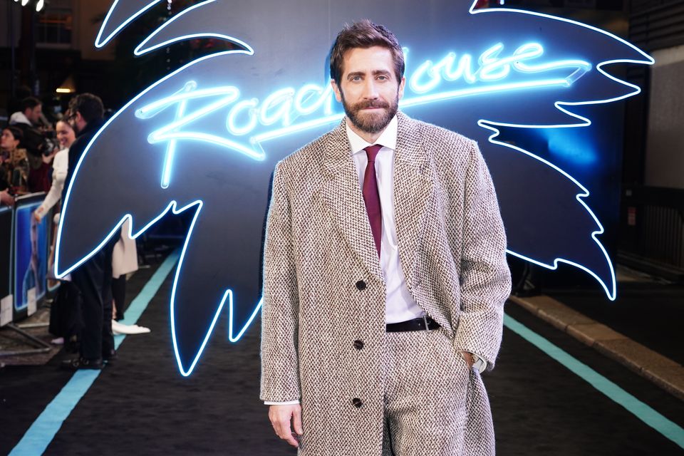 Jake Gyllenhaal attends a screening for Road House in London (Ian West/PA)
