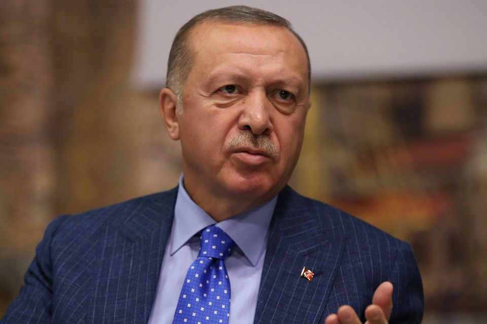 Turkey's President Recep Tayyip Erdogan. Photo: Presidential Press Service via AP
