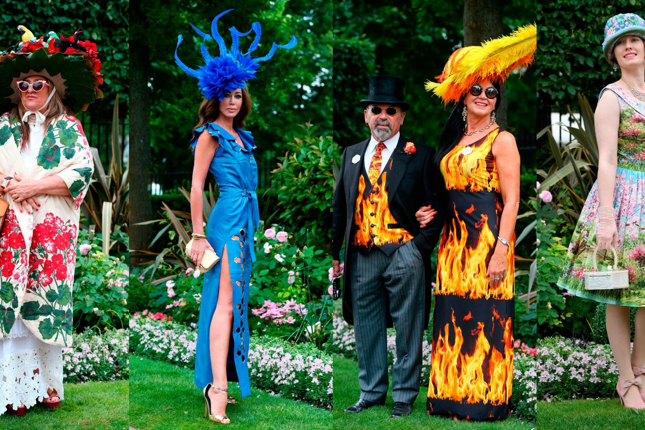 Royal Ascot Ladies Day doesn't disappoint as racegoers put on dazzling  display 