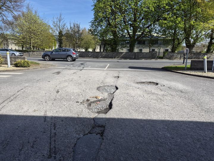 The ‘killer potholes’ at a Kerry retail site with responsibility nowhere in sight