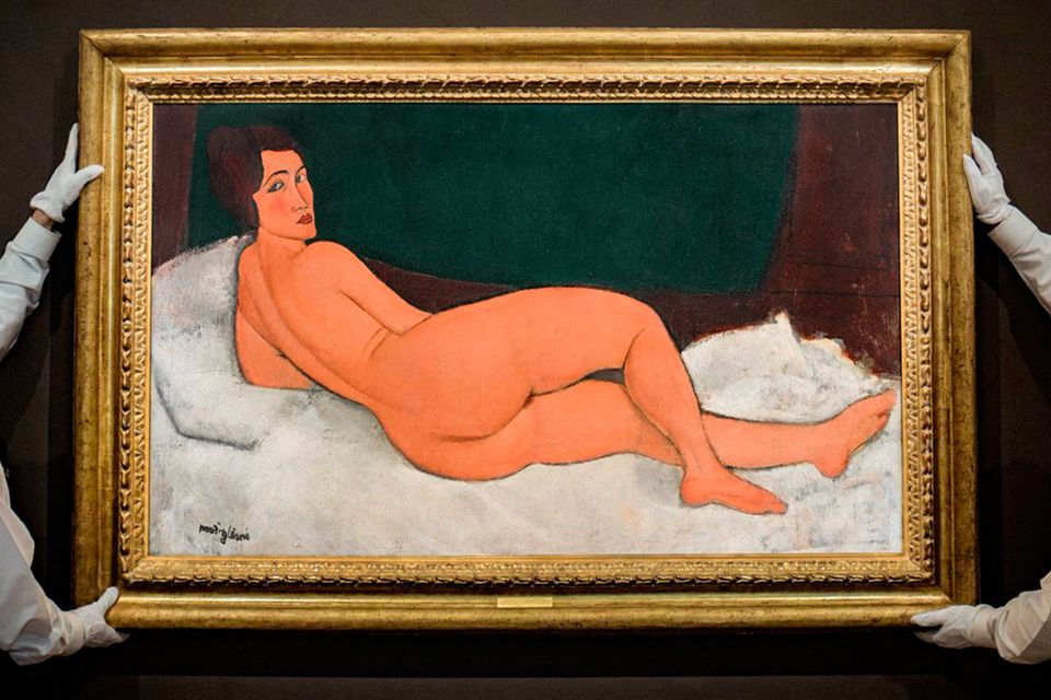 most expensive nude painting