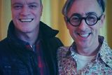 thumbnail: Rory O'Neill with 'The Good Wife' star Alan Cumming