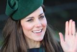 thumbnail: Kate Middleton arrives for the Christmas Day service at Sandringham on December 25, 2013 in King's Lynn, England.  (Photo by Chris Jackson/Getty Images)