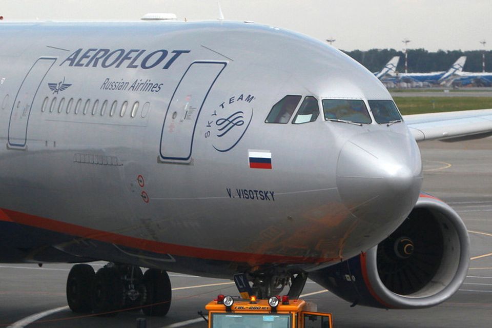 Aeroflot is among the Russian airlines that leased hundreds of jets from western companies. Photo: Reuters