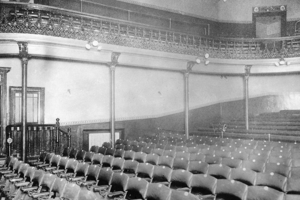 The Abbey Theatre's auditorium in 1904