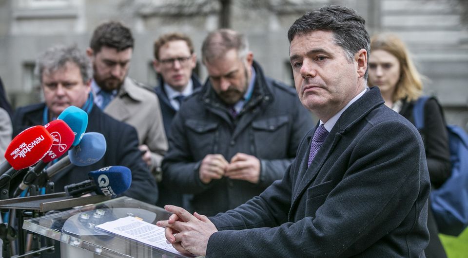 Counting the cost: Finance Minister Paschal Donohoe says productivity makes a big difference to how the pay rise is funded. Photo: Kyran O'Brien