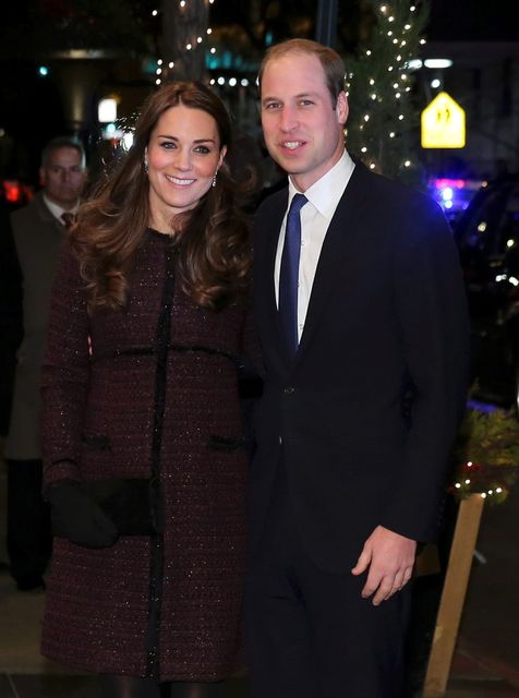 Britain's Prince William, Duke of Cambridge, and his wife Kate arrive at the Carlyle hotel in New York, December 7, 2014.  REUTERS/Neilson Barnard/Pool