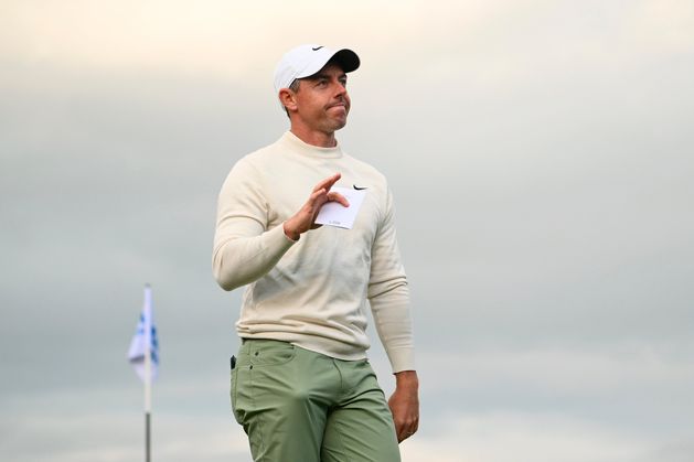 Irish Open Day Four: Rory McIlroy takes lead going into final round at Royal County Down