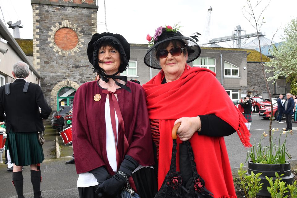Marie Campbell and Rosaleen Boyle at the Greenore Port and Village 150th Anniversary celebrations. Photo: Ken Finegan/www.newspics.ie