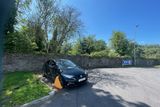 thumbnail: The woman's car which was clamped at Lidl's car park at Finisklin Sligo.