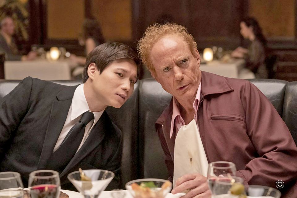 Hoa Xuande and Robert Downey Jr in the new Sky Atlantic show The Sympathizer, based on Viet Thanh Nguyen's book