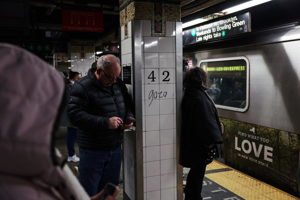 File photo of a NYC subway station. Photo: REUTERS/Shannon Stapleton