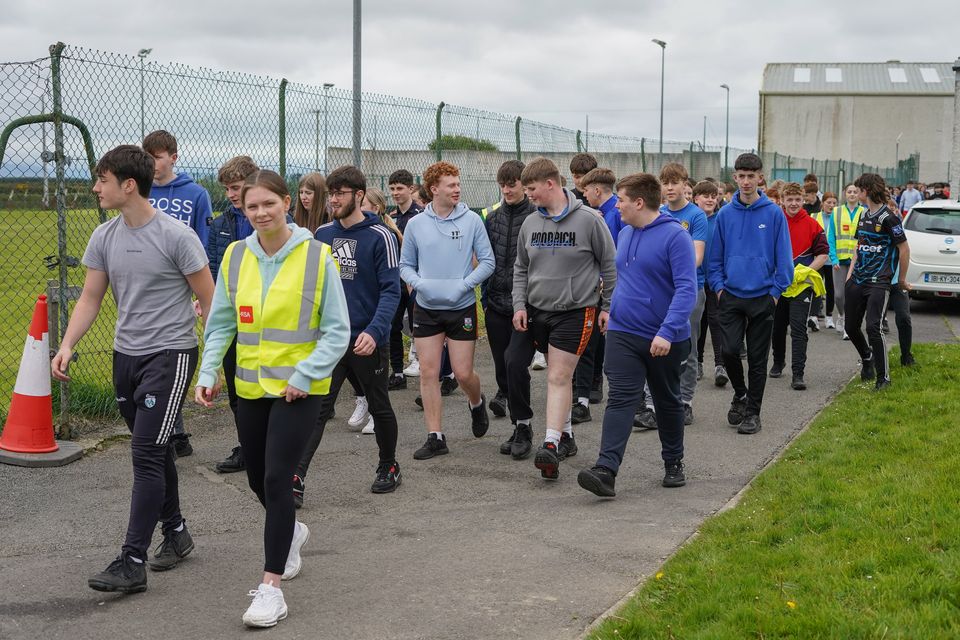 The Run4Ryan memorial 5k run at Causeway Comprehensive took place this past Tuesday in memory of Ryan Gaynor who sadly passed away in 2023. Photo by Mark O’Sullivan.