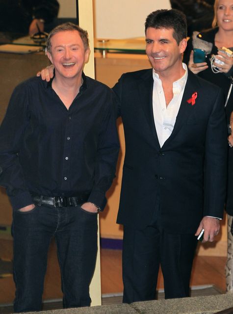 Simon and Louis pictured in 2010