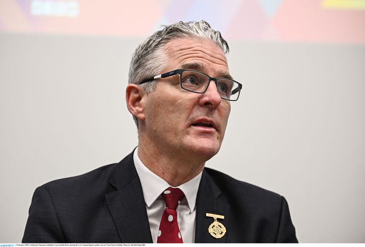 All-Ireland senior hurling and football finals will not return to August next year – GAA president Jarlath Burns