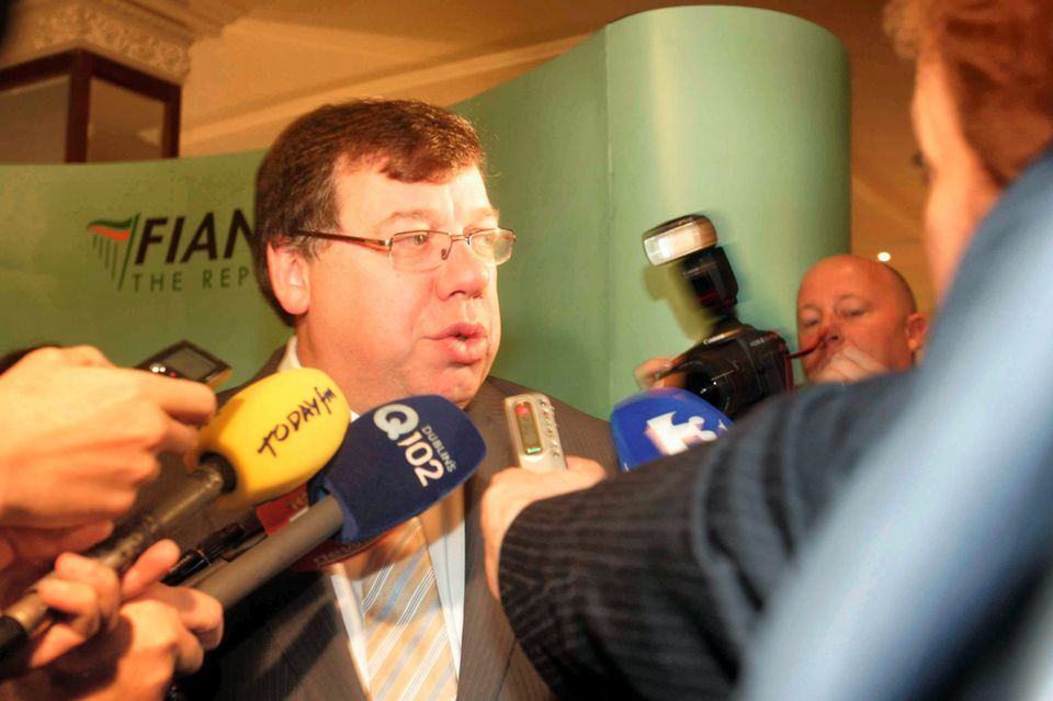 Brian Cowen interviewed after his infamous interview on Morning Ireland.