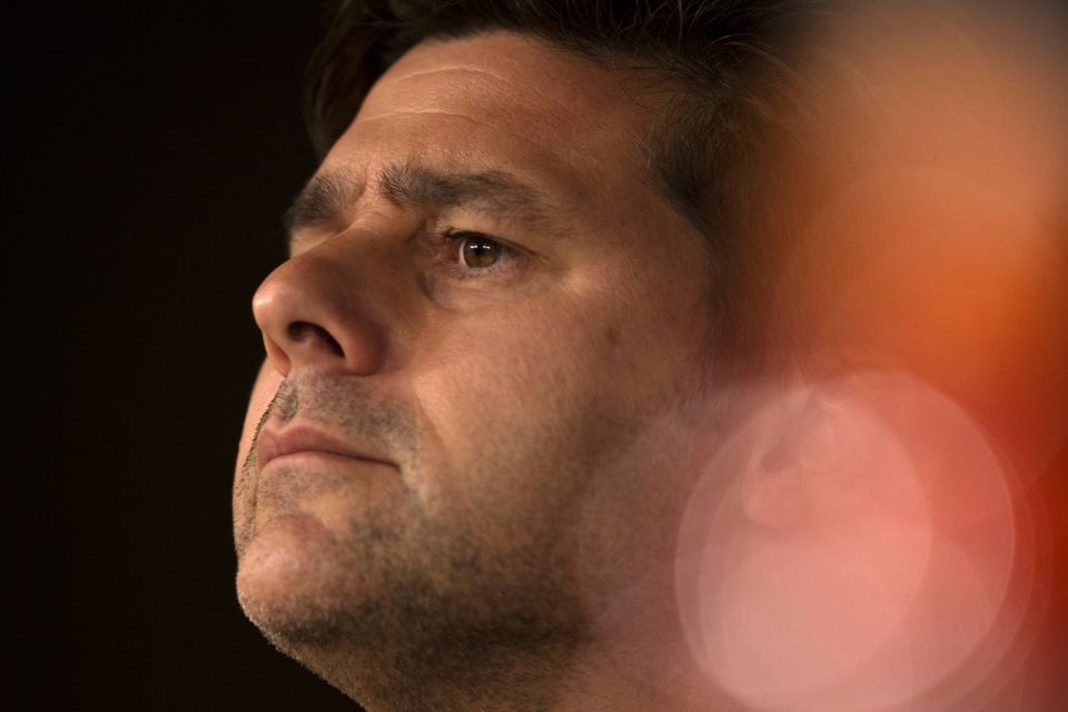 Today’s visit of Liverpool is the start of a daunting run of seven games in a month for Mauricio Pochettino and his Tottenham side   Photo: AP