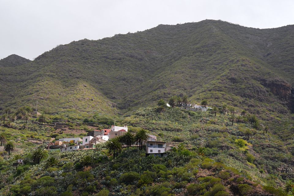 El pueblo de Masca, Tenerife, donde continúa la búsqueda del adolescente británico desaparecido Jay Slater (James Manning/PA)