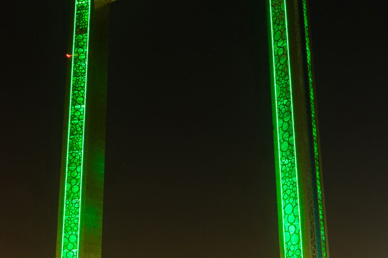 greening for st patricks day