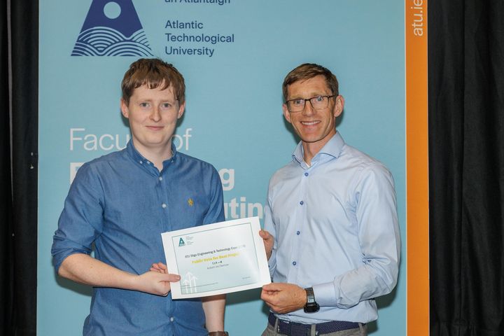 Key award winners at ATU annual Sligo Engineering and Technology Expo