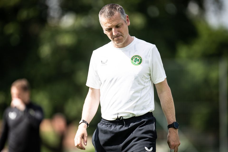 Zach Gilsenan podría jugar en la selección Sub-21 de Irlanda de Jim Crawford.  Foto de Blaz Weindorfer/Sportsfile