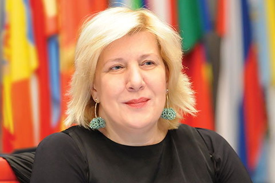 Commissioner Dunja Mijatović wrote to say that reception conditions for international protection applicants have been inadequate since summer 2022. Photo: Council of Europe