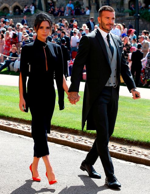 Victoria Beckham and David Beckham were also in attendance. Photo: Getty Images