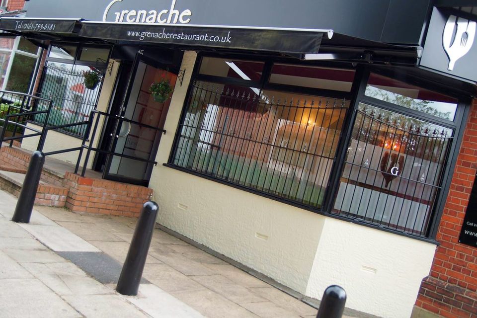 The Grenache restaurant in Worsley, near Manchester
