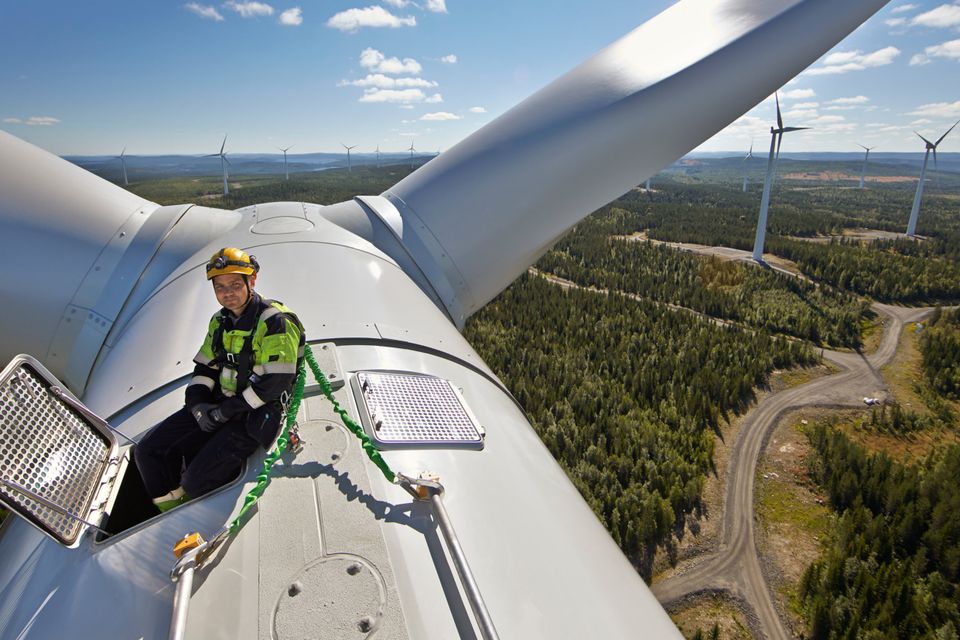 Statkraft oversees a number of wind farms