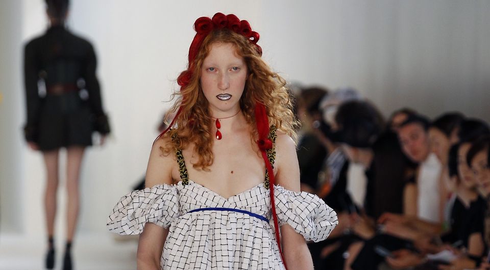 Paris, France. 23/06/2022, A model walks the runway during the