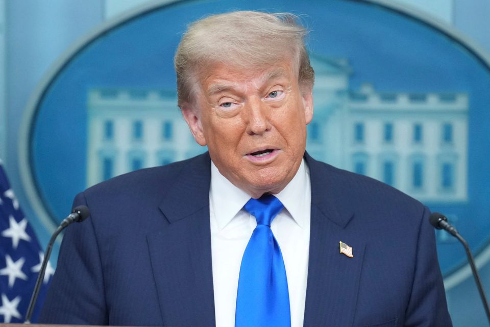 US president Donald Trump. Photo: AP
