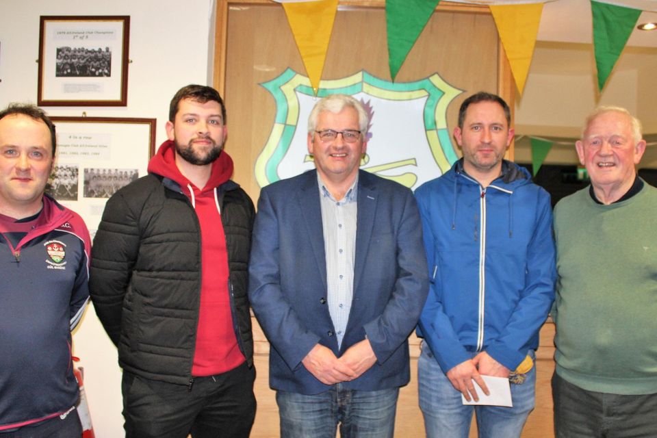 (2nd Place) - Brian Carty; Tom Sullivan, Joe Sullivan, Niall Breen, Tony Doran.