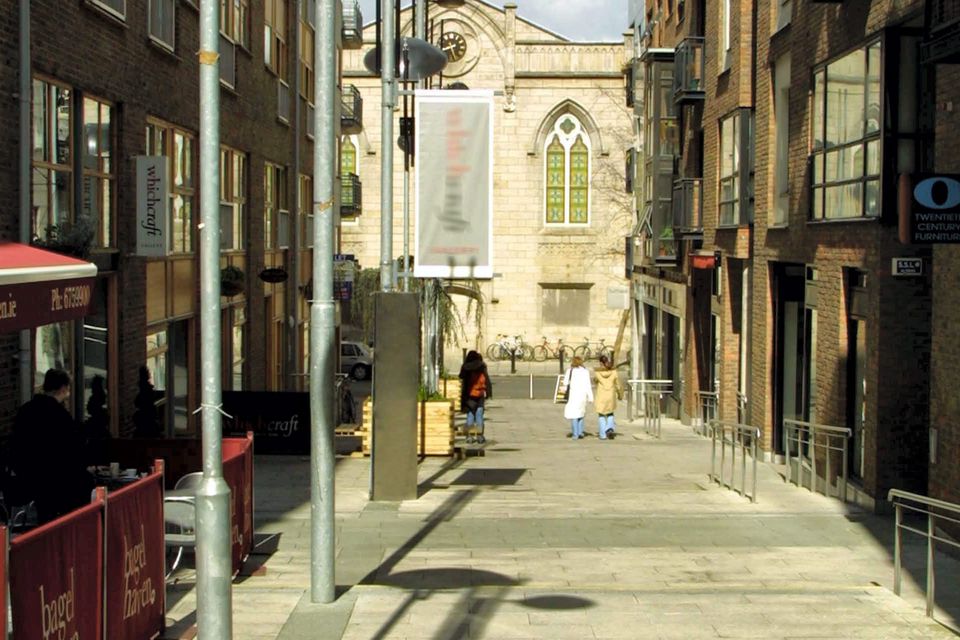 Cow's Lane, old city, Temple Bar