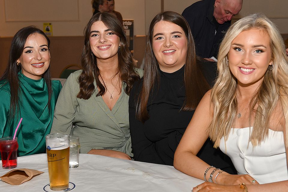 Leigh McCann, Amy and Olivia O'Hare and Eleanor McElroy at Jack Connolly and Darren Meehan's joint 30th birthday party held in the Clan na Gaels. Photo: Ken Finegan/www.newspics.ie