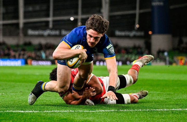 Joshua Kenny signs first pro contract at Leinster after breakout season from winger