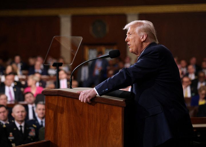Trump announces tariffs against more trading partners in Congress address– and vows to press ahead on reshaping US