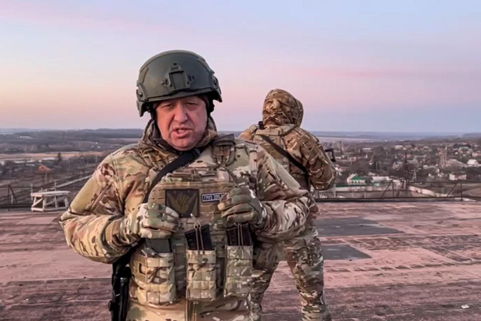 Yevgeny Prigozhin, the owner of the Wagner Group military company (Prigozhin Press Service via AP, File/AP)