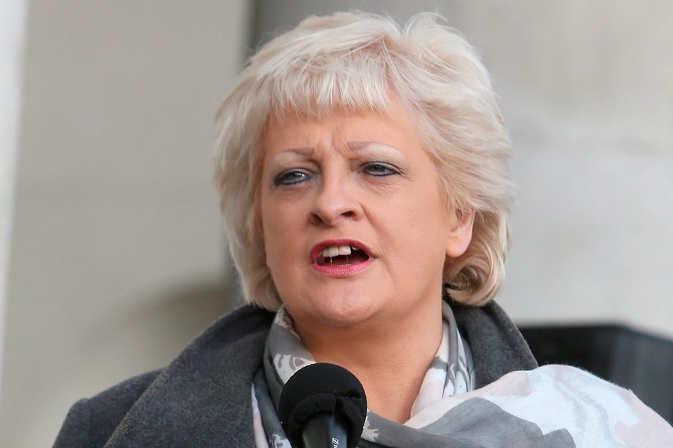 ‘Alarming statistics’: ICTU general secretary Patricia King. Photo: Damien Eagers