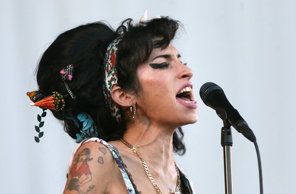 Marisa Abela plays Amy Winehouse, who died from alcohol poisoning in 2011, in the upcoming biopic (Niall Carson/PA)