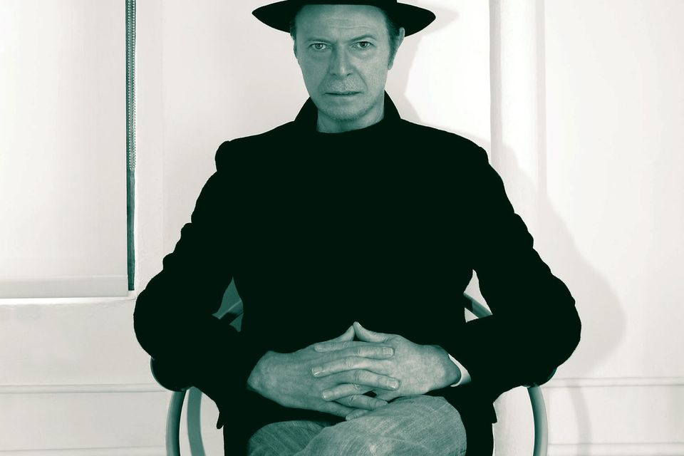 Art decade: David Bowie pictured in 2013