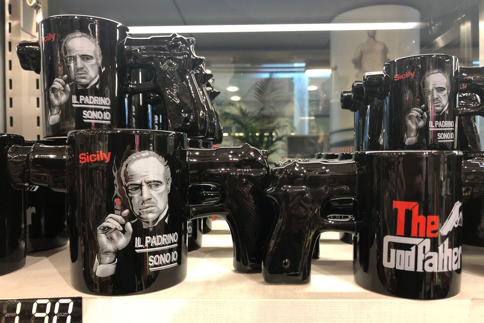 Mugs like this one featuring Marlon Brando's character from 'The Godfather' will be banned. Photo: Getty