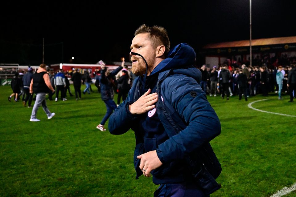 Shelbourne manager Damien Duff